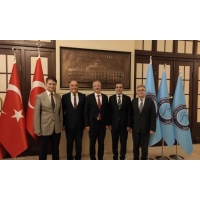 Gazi Üniversitesi Rektör Prof.Dr.Uğur Ünal'a Ziyaret