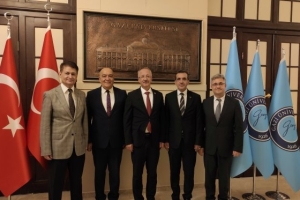 Gazi Üniversitesi Rektör Prof.Dr.Uğur Ünal'a Ziyaret