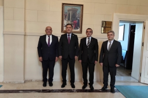 Gazi Üniversitesi Rektör Prof.Dr.Uğur Ünal'a Ziyaret