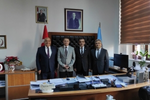 Gazi Üniversitesi Rektör Prof.Dr.Uğur Ünal'a Ziyaret