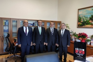 Gazi Üniversitesi Rektör Prof.Dr.Uğur Ünal'a Ziyaret