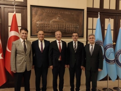 Gazi Üniversitesi Rektör Prof.Dr.Uğur Ünal'a Ziyaret