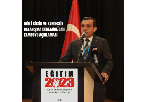 26 OCAK TARİHLİ KAMUOYU AÇIKLAMASI