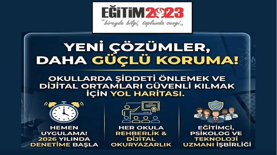 Eğitim 2023 Derneği Genel Merkezinden Dikkat Çeken Açıklama