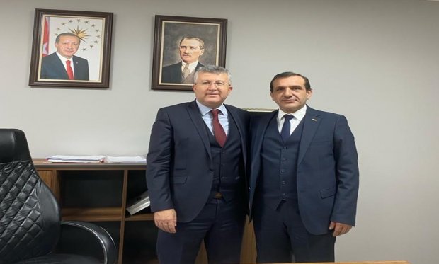 Hayat Boyu Öğrenme Daire Başkanı Hacı Ali OKUR’u Ziyaret Ettik